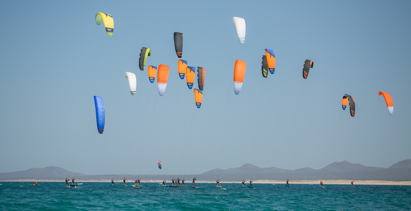 Sunset over La Ventana beach